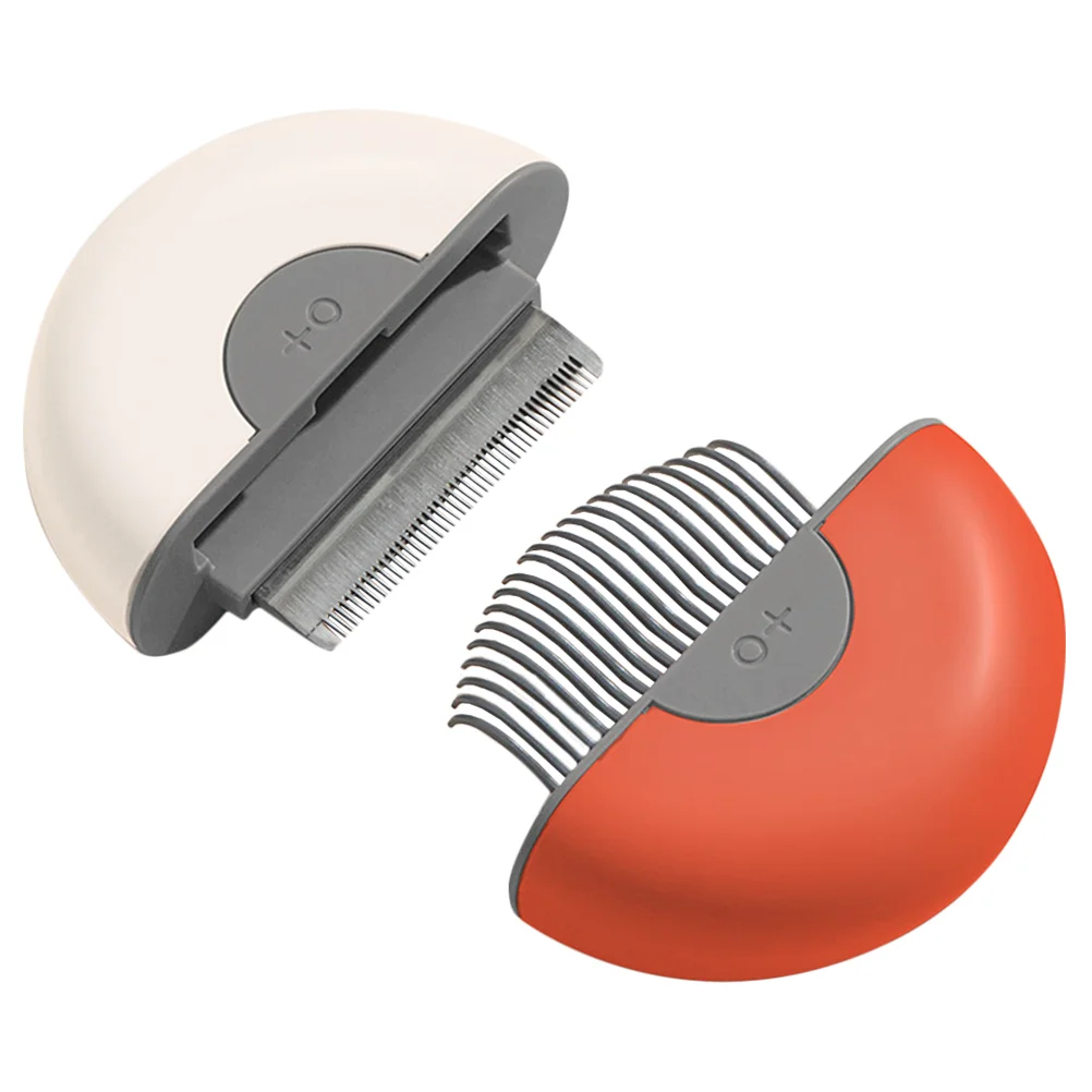 

Расческа для чистки шерсти домашних животных, многофункциональная пластиковая гребень для кошек