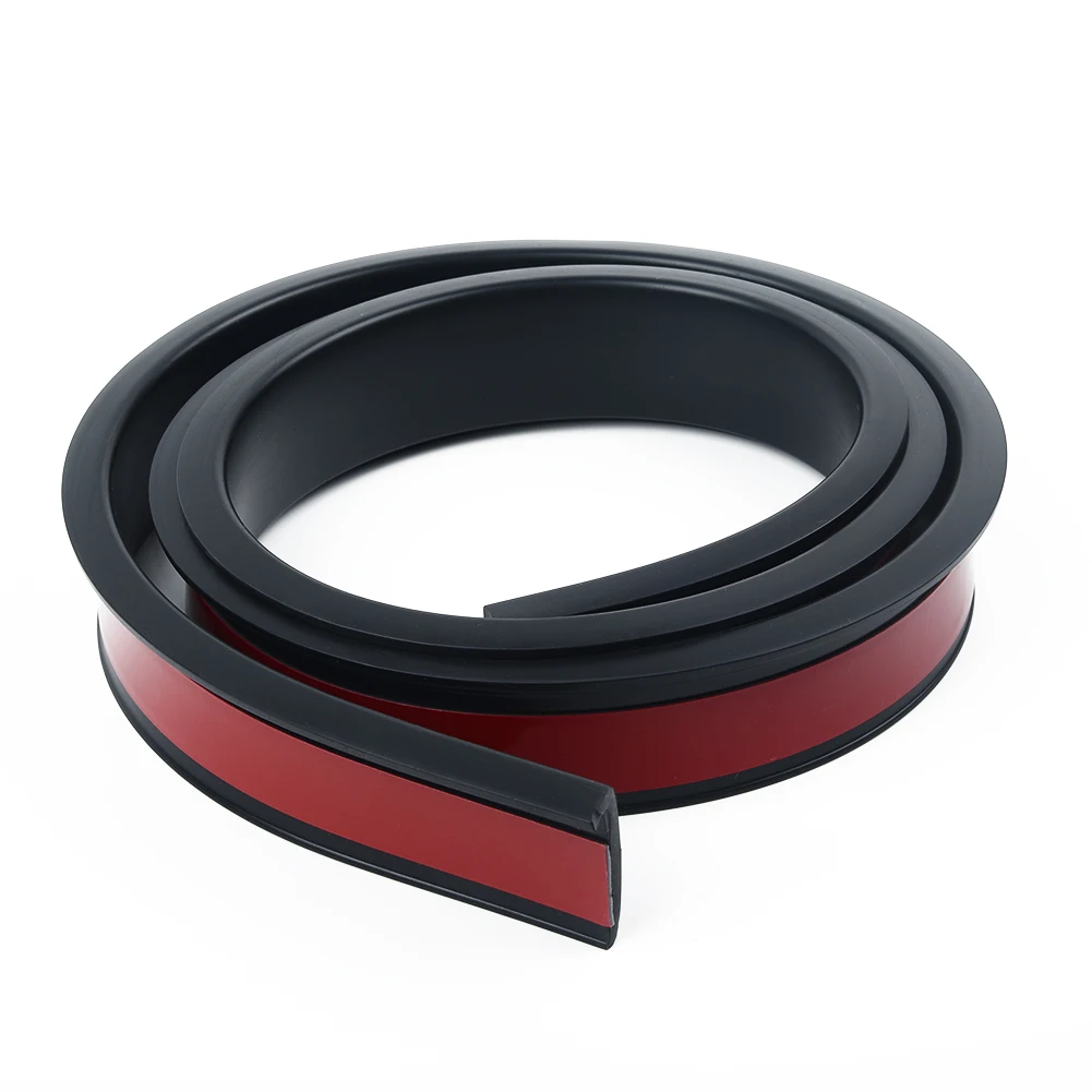 

150*3.8cm Universal Car Wheel Arch Protection Strip Trim Fender Rubber Decorative Truck SUV Rubber Wheel Eyebrow Scratch Proof