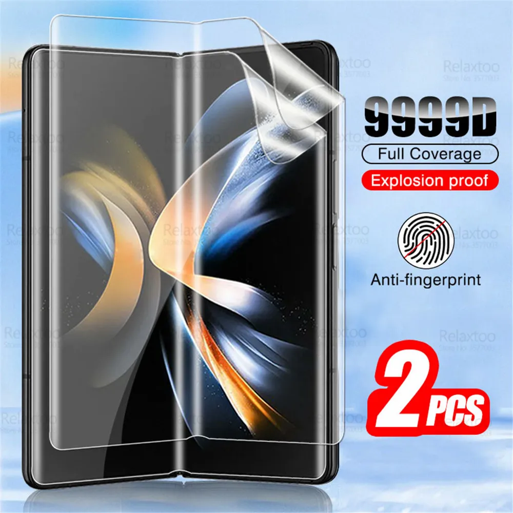 

Гидрогелевая пленка для Samsung Galaxy Z Fold 4 2 шт. изогнутая мягкая пленка SamsungZFold4 Z Fold4 ZFold4 ZFold 4 защита для экрана не стекло