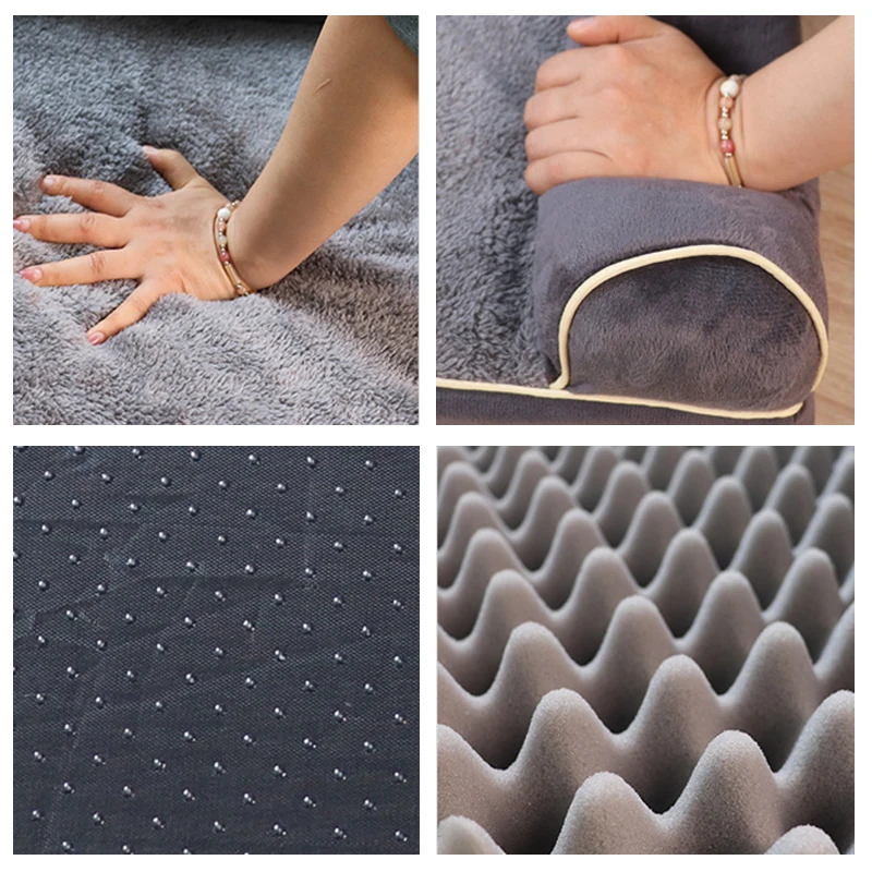 Зимняя теплая кровать для маленьких и средних собак 3D губчатый спальный коврик