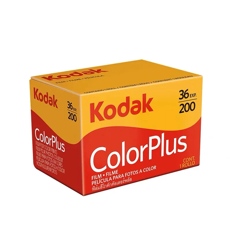 1-5 рулонов KODAK Color Plus 200 цветная отрицательная пленка 35 мм 36 экспозиций в рулоне Kodak