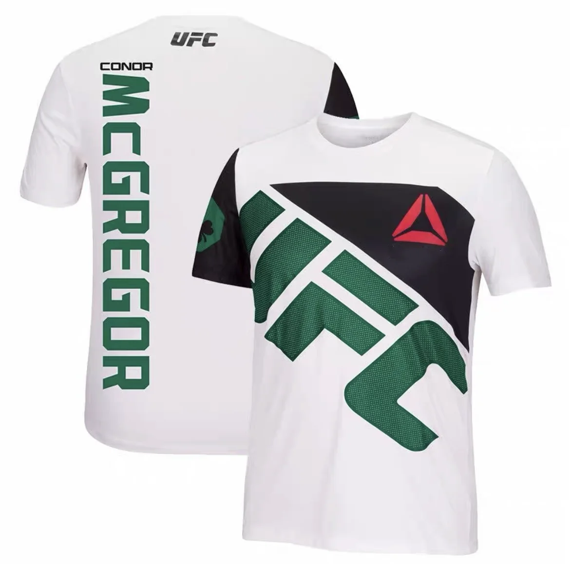 

2022 Conor McGregor MMA Rashguard Mixed Martial Arts Championship Polyester Quick Dry Sports Short Sleeve Boxing Sanda T-Shirt