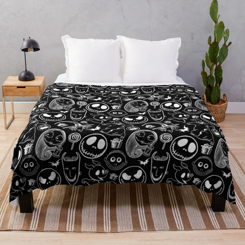 

Nightmare before Christmas Throw Blanket throw and blanket blankets for baby furry blankets