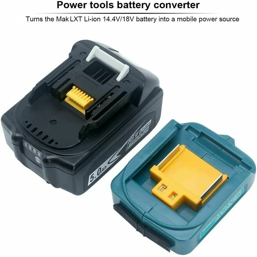 USB Power Charger Adapter LED Converter For MAKITA  ADP05 Bl1815 Bl1830 Bl1840 Bl1850 1415 14-18V Li-Ion Battery enlarge