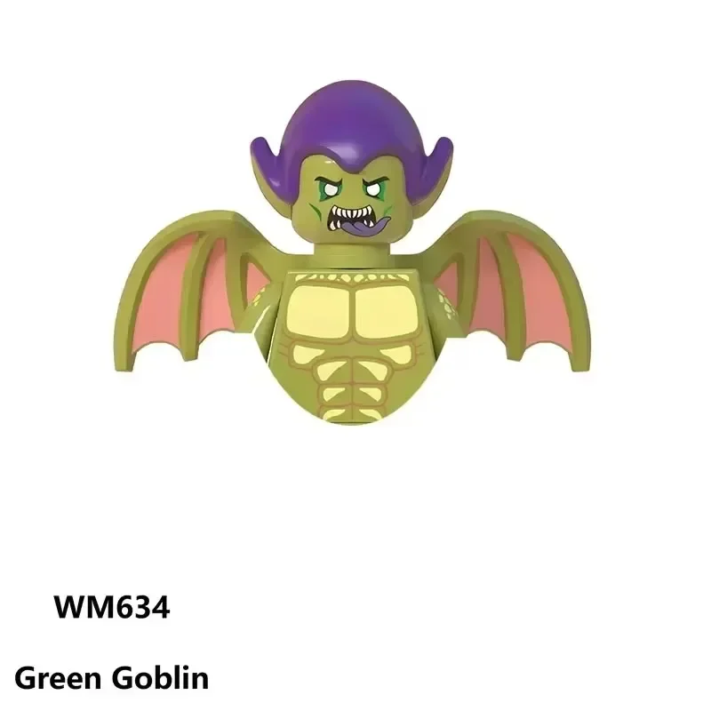 WM6052 Майлз Моралес Гвен Стейси строительные блоки герой аниме кирпичи куклы