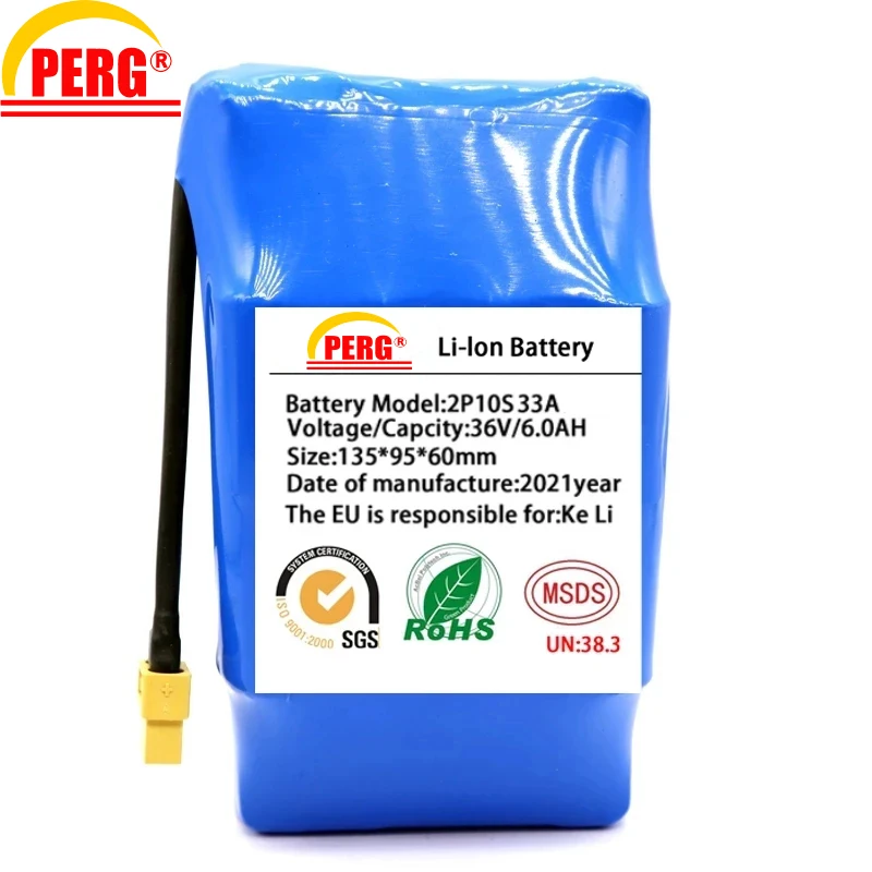 

100% original 36v 4.4Ah-30Ah lithium battery 10s2p 36v scooter twist car battery