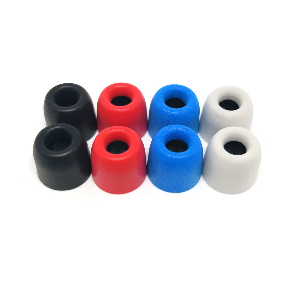 

4Pair ANJIRUI T500 Memory Foam Tips Earpads, T400 Cotton Pads, For In-ear Headphones 4.9mm-6.0mm Sponge Headset Accessories