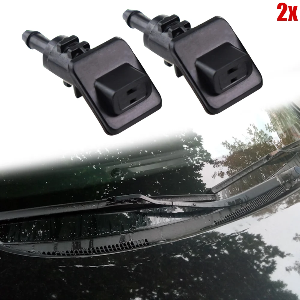 

2 шт., форсунка для омывателя ветрового стекла, черная, новая для Kia Ceed SW ED 2006 2007 2008 2009 2010 2011 2012 98630-1H510, новая