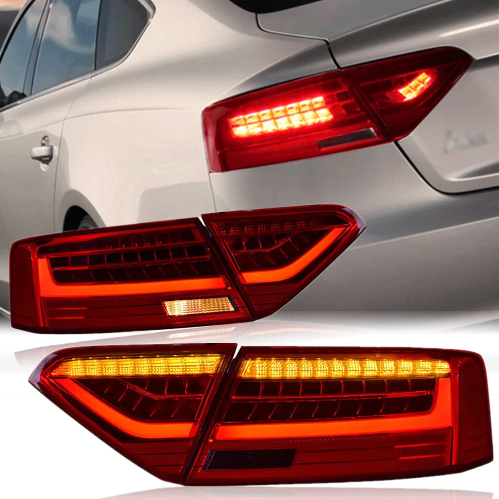 Автомобильные светодиодные задние фонари для Audi A5 2008-2016 задний стоп-сигнал