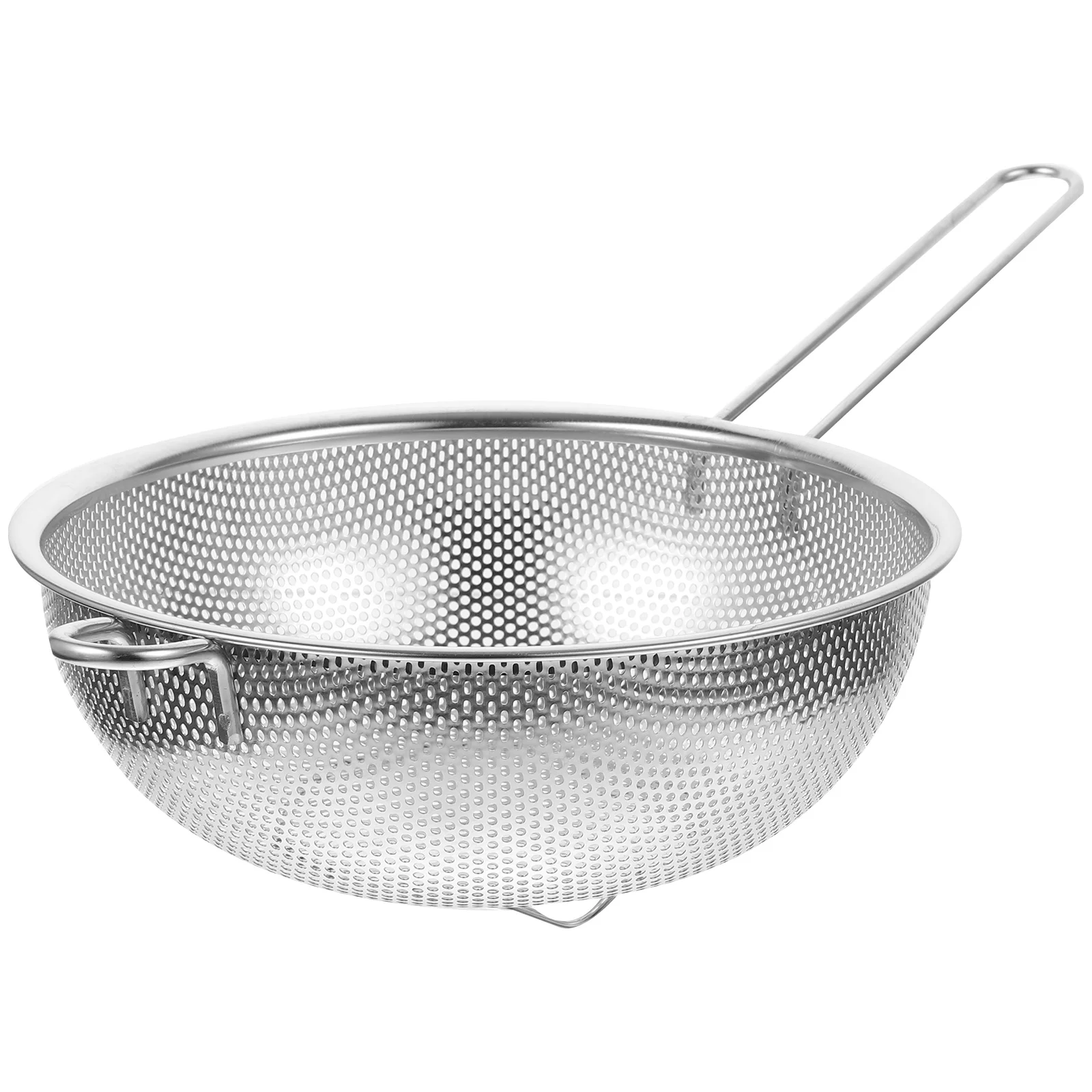 

Strainer Colander Basket Steel Mesh Stainless Kitchen Spoon Rice Strainers Skimmer Bowl Vegetable Handle Washing Things for