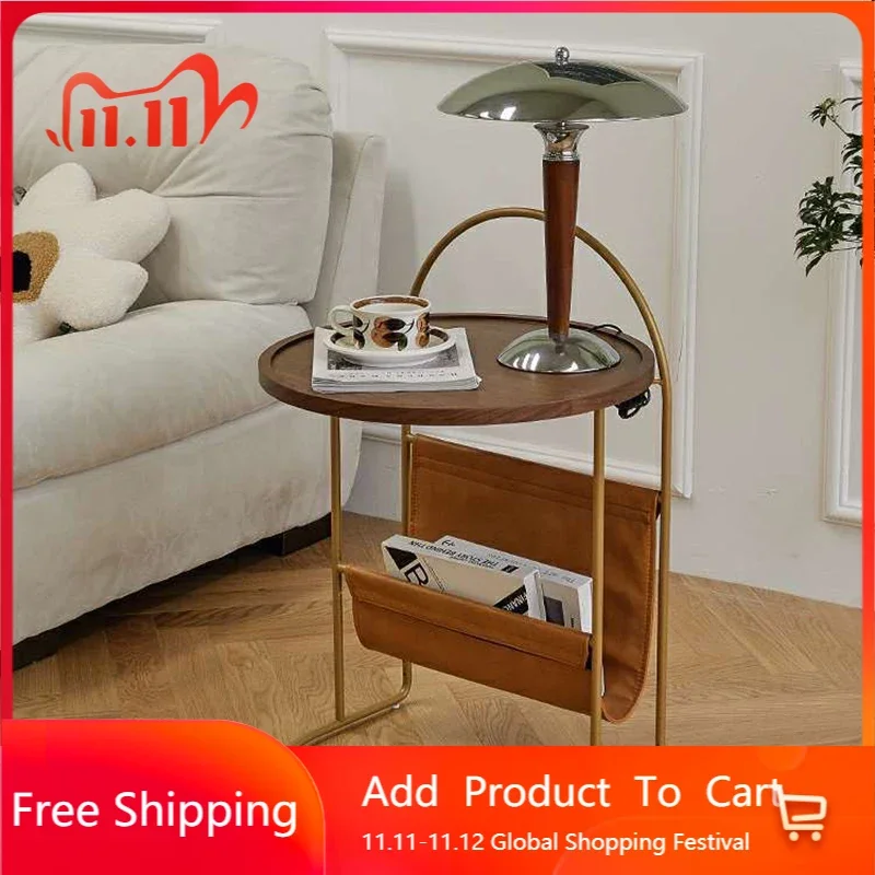 

Nordic Coffee Table Vintage Unique Small Space Tray Storage Ornaments Tea Table Living Room Mesas Auxiliares Bedroom Furniture
