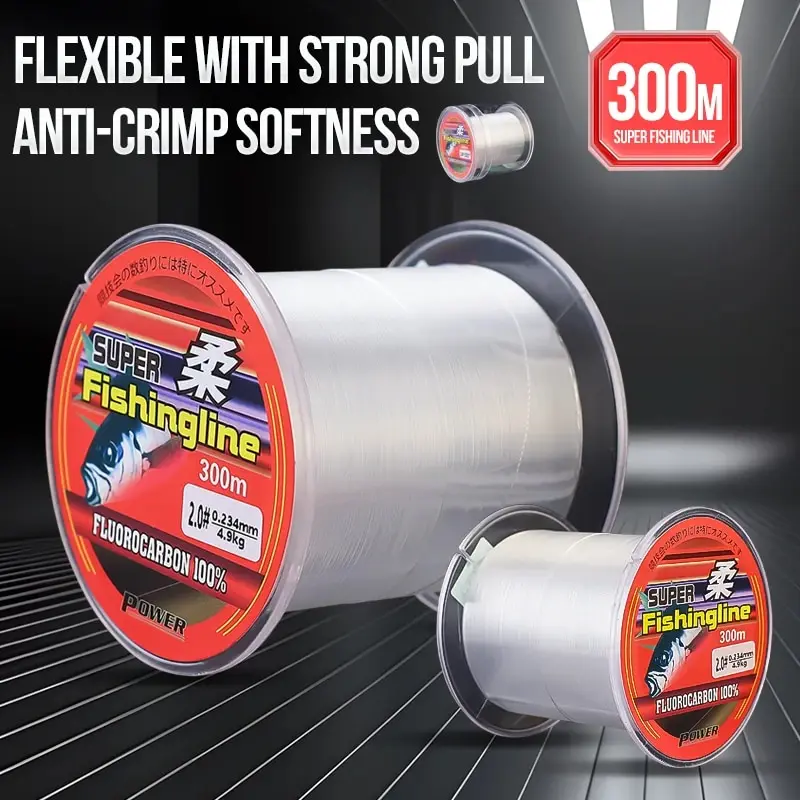 TAIYU 300 М Сверхпрочная Нейлоновая Леска 4-20 Фунтов Монофильная Проволока С