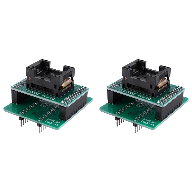 

2X Andk Tsop48 Nand адаптер только для программатора Xgecu Minipro Tl866ii Plus для Nand Flash Chips Tsop48 адаптер розетка