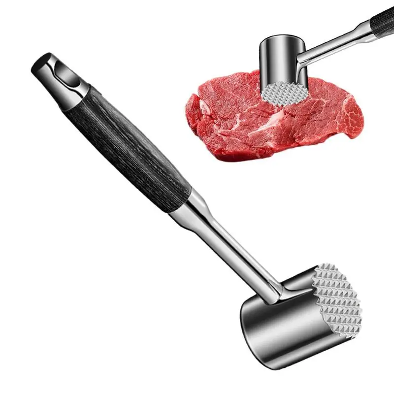 

Household Stainless Steel Knock Loose Beef Mace Steak Tender Meat Beat Hammer Kitchen Meat Hammer Meat Tenderizer Reviews