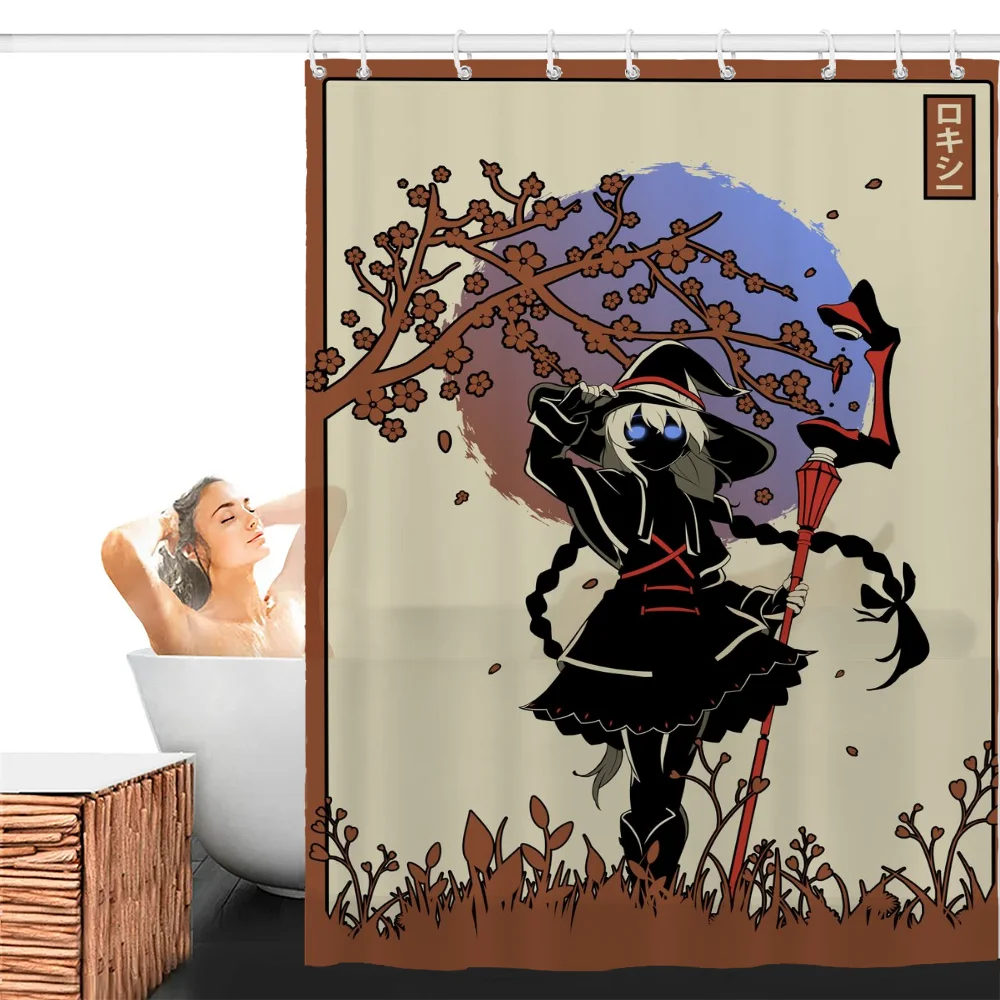 Artnime Japan Line Набор Занавесок Для Душа В Современном Стиле Из Полиэстера С