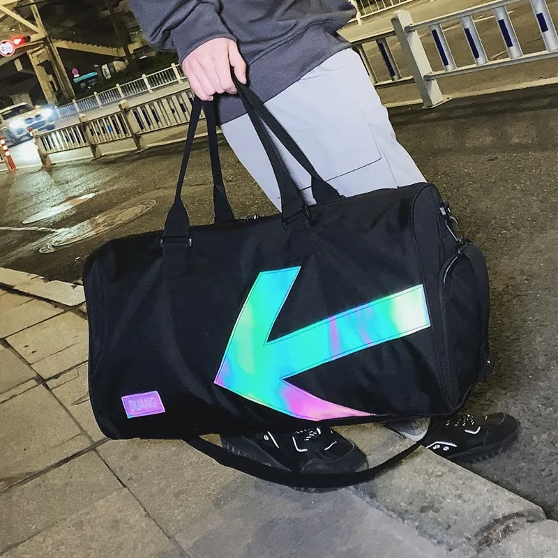 Travel Bag Large Capacity Men's Leisure Sports Training Fitness Bag Business Trip Travel Luggage Storage Bag Tote Bags Women