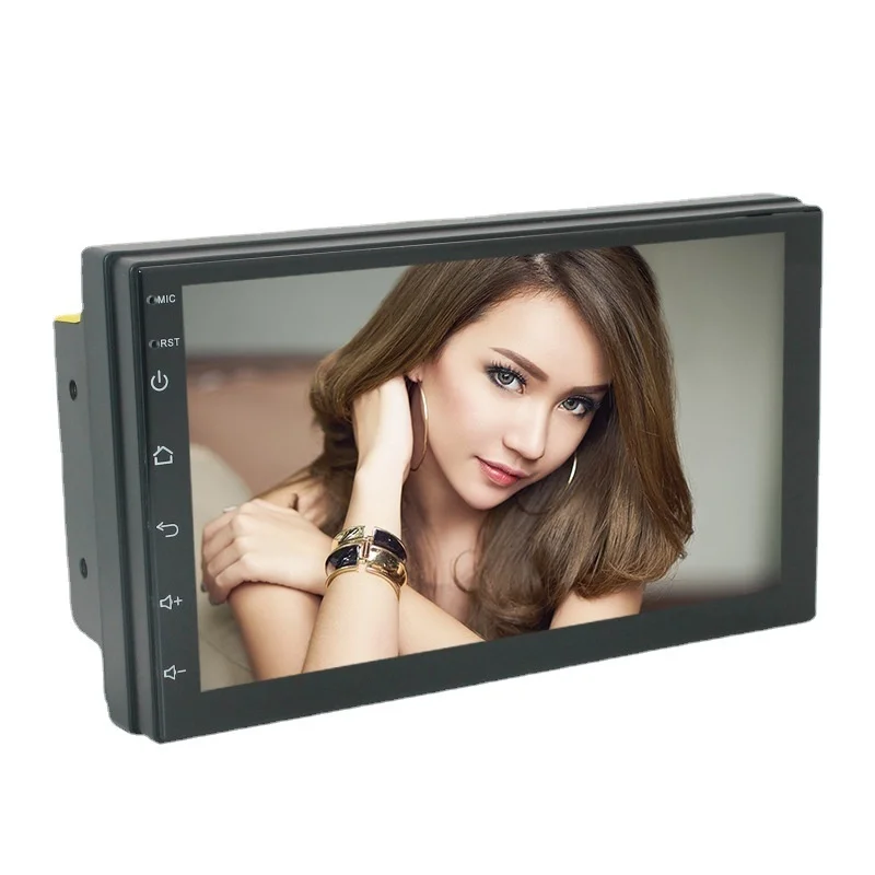 Автомагнитола SHENGTU 7 дюймов Android 9 1 2 + 32 ГБ Gps Wi-Fi BT USB Fm |