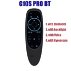 Беспроводная Bluetooth-мышь G10S PRO BT, гироскоп, умный голосовой пульт дистанционного управления UGOOS AM7 X4 PRO Smart Android TV Box G20BTS PLUS