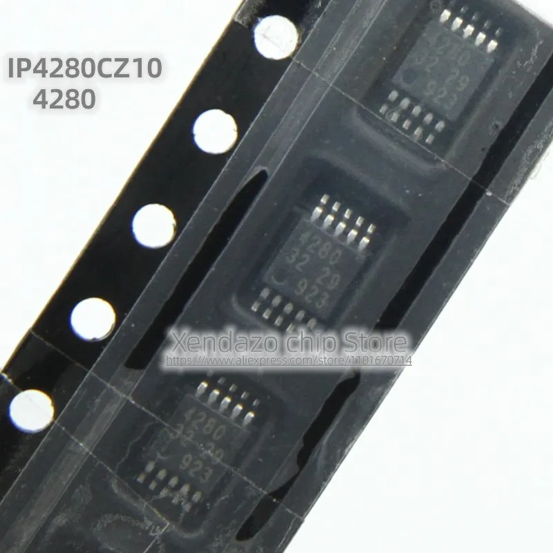 10 шт./партия, оригинальный подлинный чип-супрессор ESD IP4280CZ10 IP4280 4280