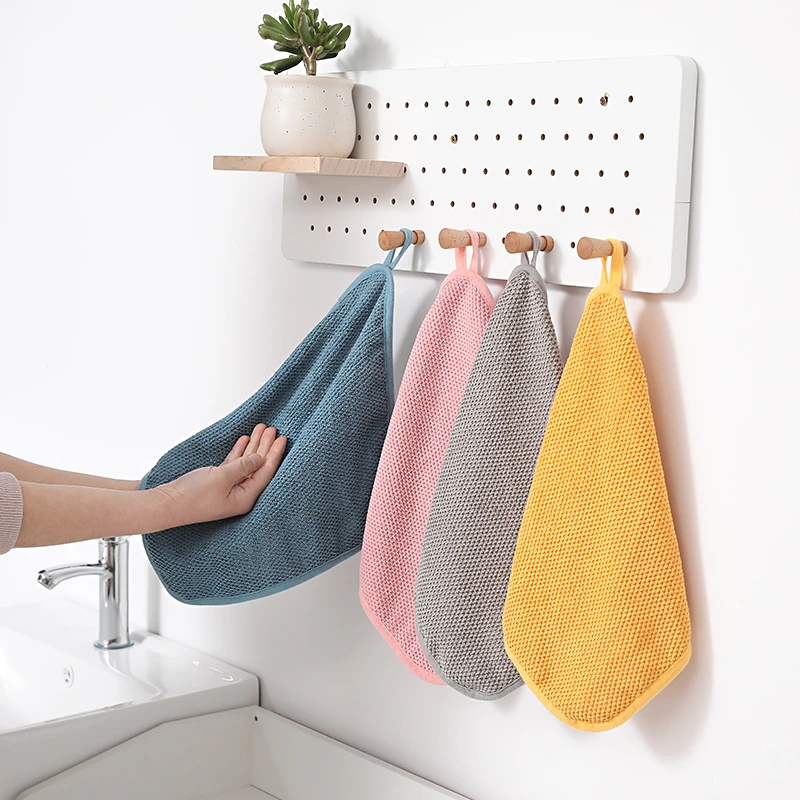 

4 шт., салфетка для чистки кухни, из фланелевой ткани