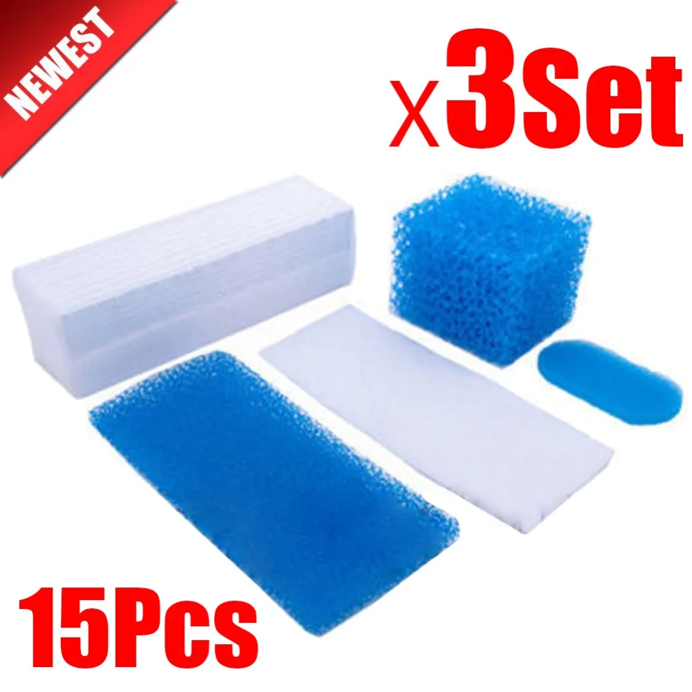 

15pcs/3set for Thomas Twin Genius Kit Hepa Filter for Thomas 787203 Vacuum Cleaner Parts Aquafilter Genius Aquafilter Filters