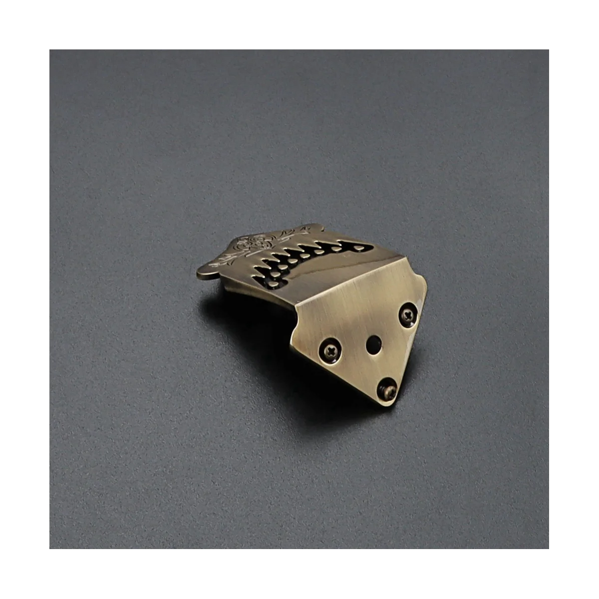 

Mandolin Bronze Tailpiece for 8-Ring String 3-6 String Cigar Box Guitar Accessories