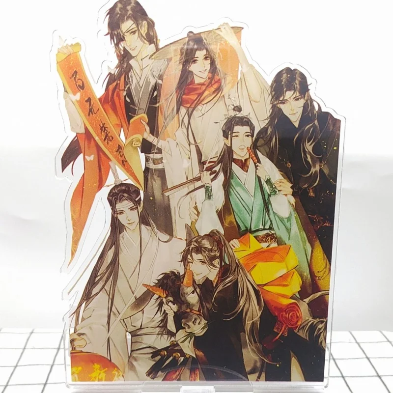 

Игрушечные фигурки mo dao zu shi, акриловая подставка, аниме экшн-фигурка, украшение, детская коллекция, подарок Grandmaster of Demonic tian guan ci fu