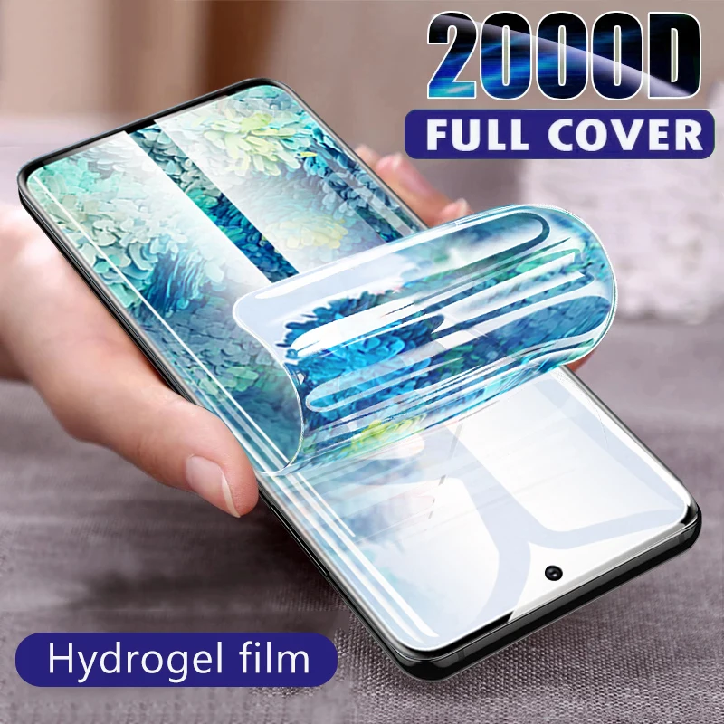 

3-1 шт. для Samsung Galaxy A10 A20 A30 A40 A50 A51 A52 A70 A71 A72 Защитная пленка для экрана S21 Ultra S20 fe S10 S9 S8 Plus Гидрогелевая пленка