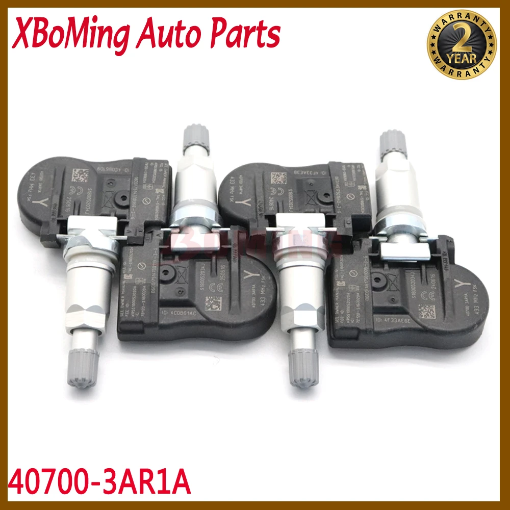 Система мониторинга давления в шинах для Nissan Sentra SR SV Versa SL 2014-2017 433 МГц 407003AR1A