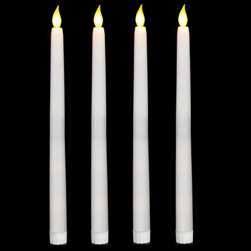 

Светодиодные конусные свечи для декора