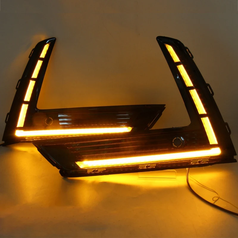 Трехцветные светодиодные дневные ходовые огни поворотники запасные аксессуары