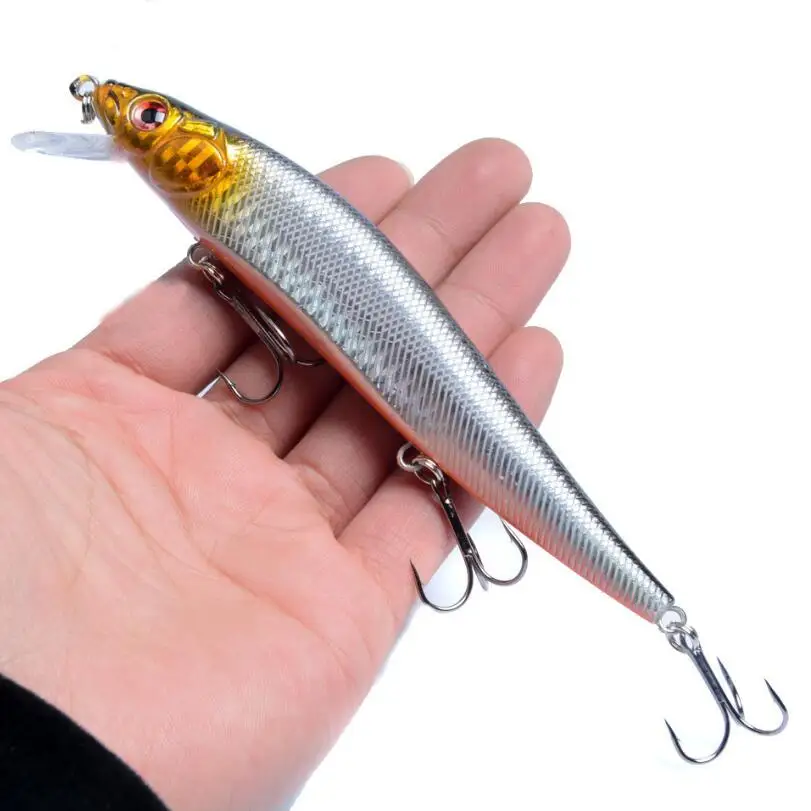 

2023 New 1 PCS 14.6cm 15g Minnow Fishing Lures Wobbler Hard Baits Crankbaits ABS Artificial Lure For Bass Pike Fishing Tackle