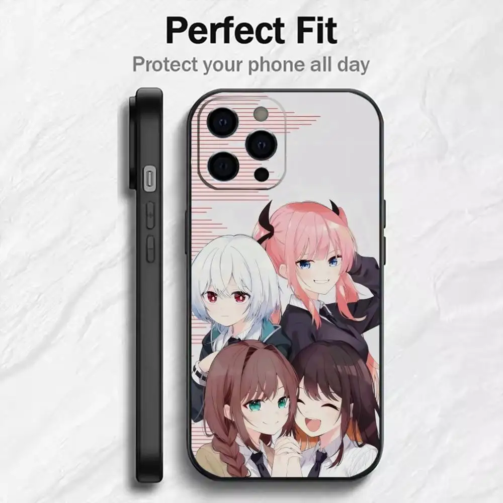 Фото Чехол для телефона H-Hoshimi Himakawa Anime M-Mayonaka Heart Tune для iPhone 17, 16, 15, 14, 13, 12 Plus, Max, мягкий силиконовый, черный №3