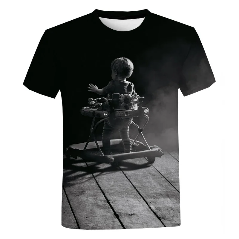 

Horror Insidious Movie 3D Print T Shirts Men Clothing Oversized T-shirt Graphic T-shirts Cosplay Men's Clothing Haikyuu Tee Tops