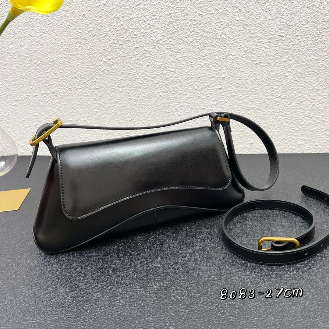 

Designers XX Flap Bags Women Shoulder Handbag Real Leather Crossbody Underarm Bag Crocodile Embossed Flap-Bag Half Moon Hobo