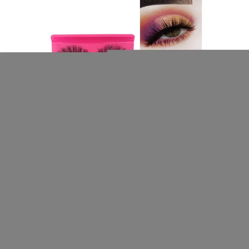 

Thick 5 Pairs/Set Delicate Handmade Stems Makeup Natural Thick Soft Lashes Long Faux Eyelash Soft for Female