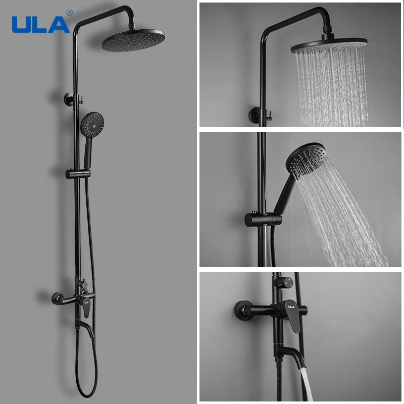 Смеситель для душа из нержавеющей стали с дождевой насадкой | Строительство и