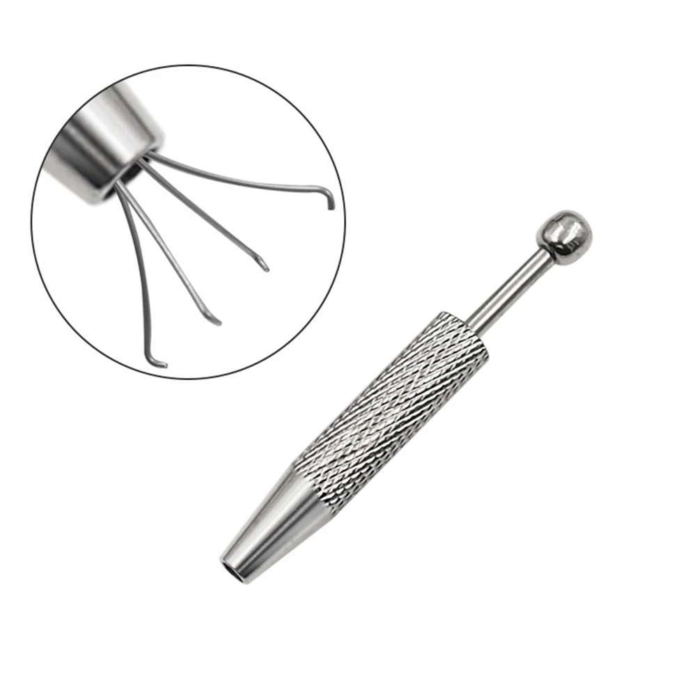 Инструмент для сбора бусин. Сборщик четырех когтей. Высокоэластичные когти.