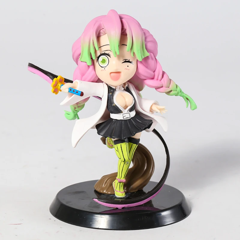 

Demon Slayer Kimetsu no Yaiba Kanroji Mitsuri Q Version Figure PVC Collection Model Toys Brinquedos