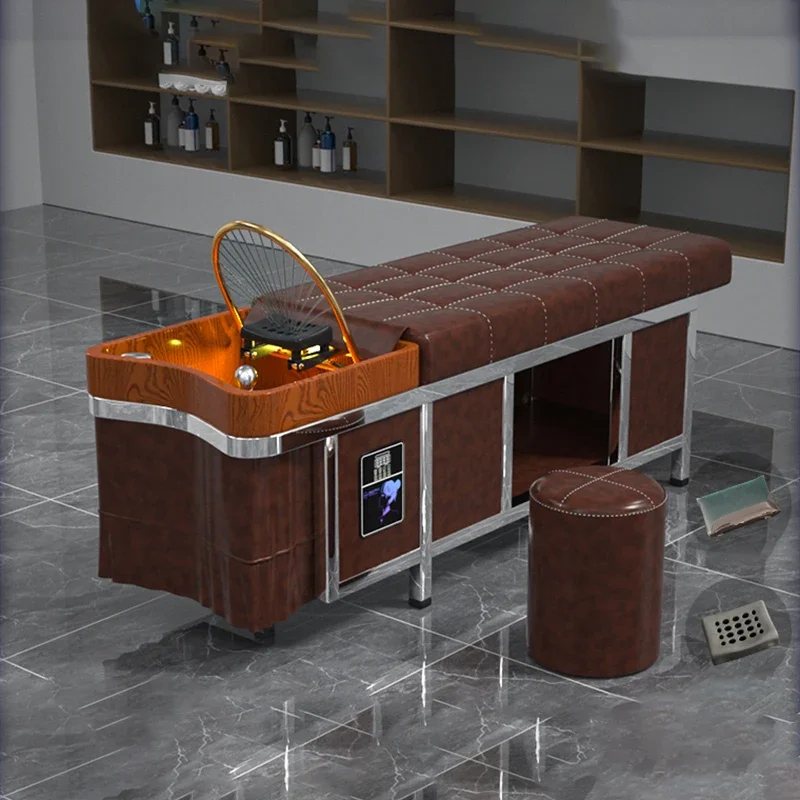 Шампунь для волос массажная кровать семейное шампунь искусственная кожа головы