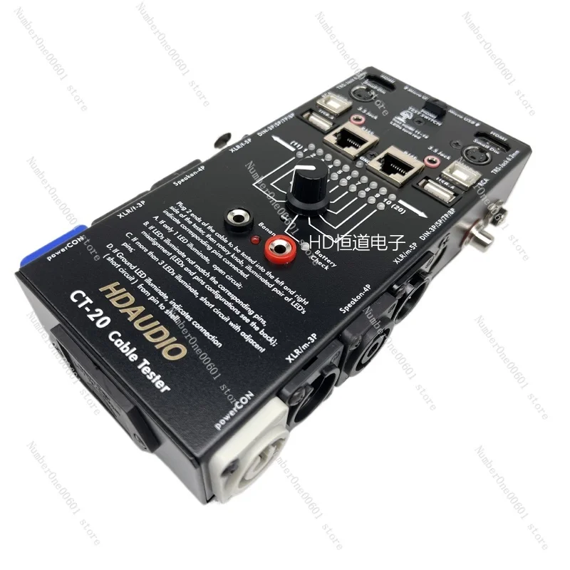CT-20 Многофункциональный тестер аудио линии Xlr кабелей Hdmi