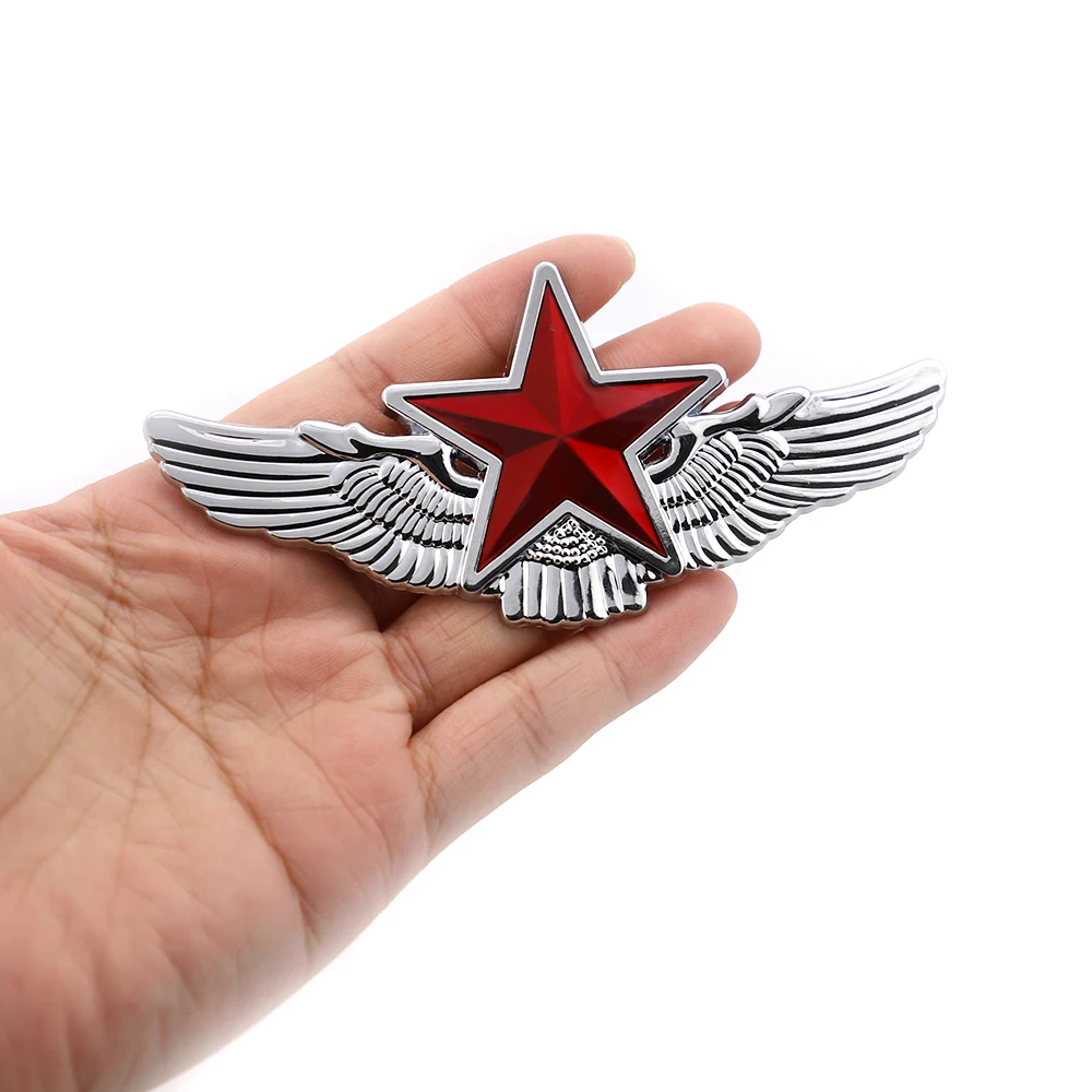 Pentagonal наклейка на автомобиль с логотипом оформления передней крышки двери