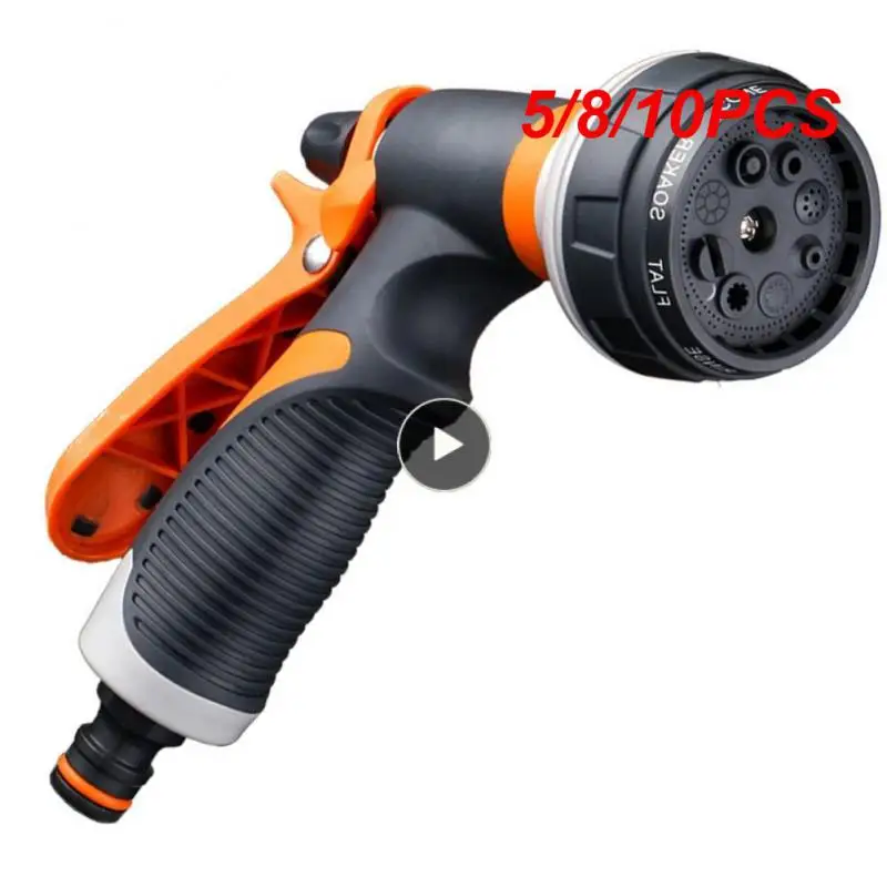 

5/8/10PCS Portable Plant Lawn Yard Watering Watering Gun Multifunction High Pressure Water Gun Watering Nozzle