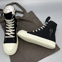 rick original sneakers thick bottom owens shoes star embroidery mens canvas sneaker dk boots retro board shdw trend shoes