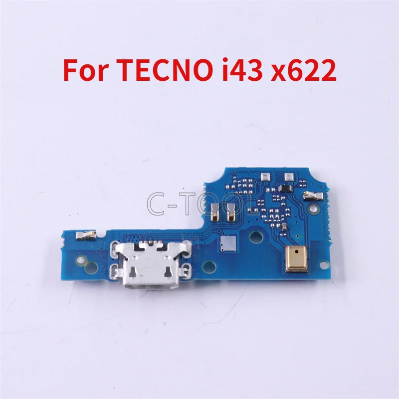 

1PC Original Charging Port USB Charger Dock Board Flex For TECNO i43 x622 NFC Dock Connector Microphone Board Flex Cable