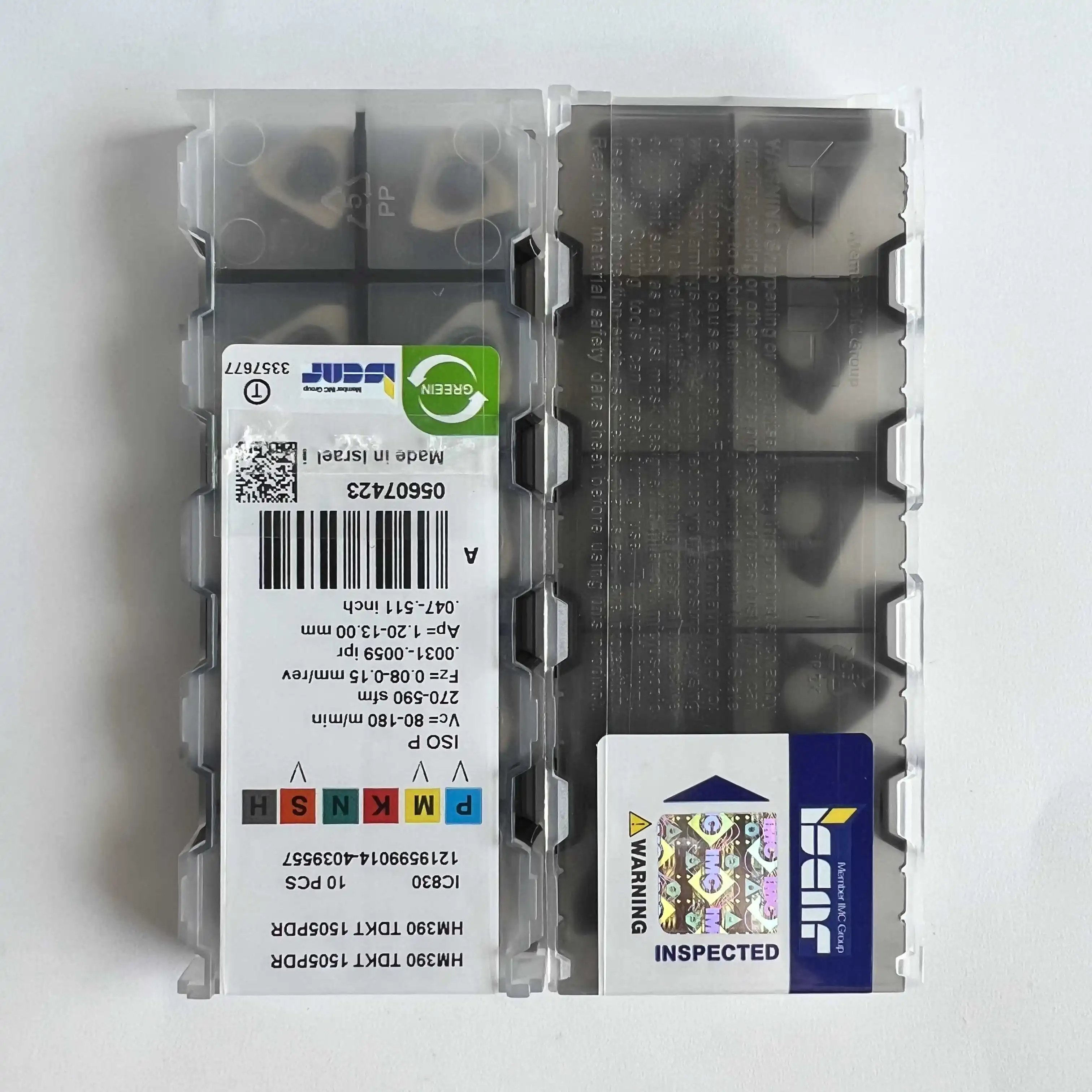 HM390TDKT1505PDR IC830/Оригинальное лезвие Твердосплавное с ЧПУ 10 шт.