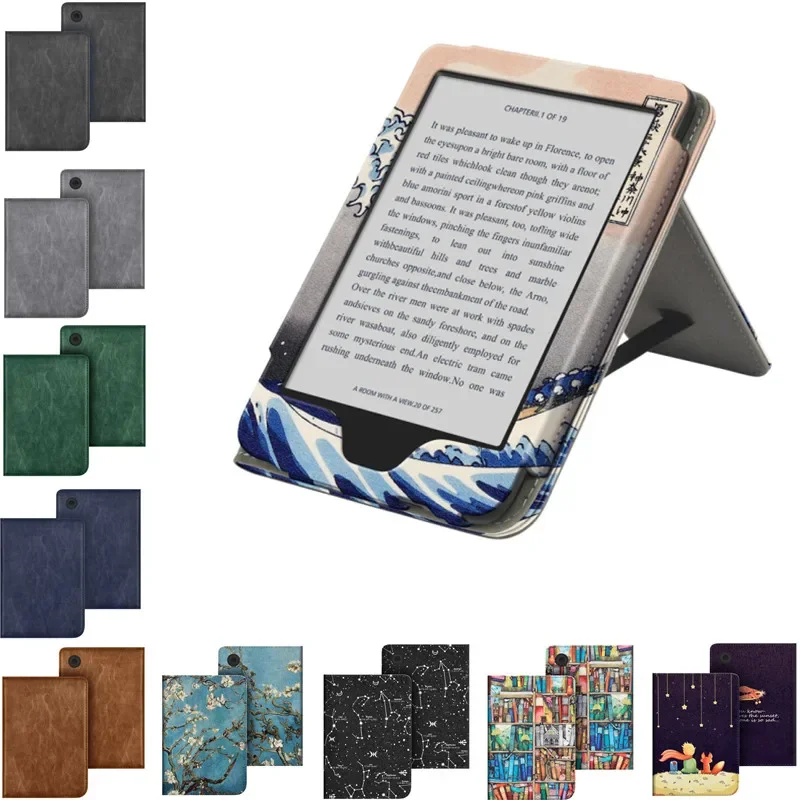 Чехол с ручным ремешком для KOBO Clara Color/BW/2E цветной 6-дюймовый чехол чтения