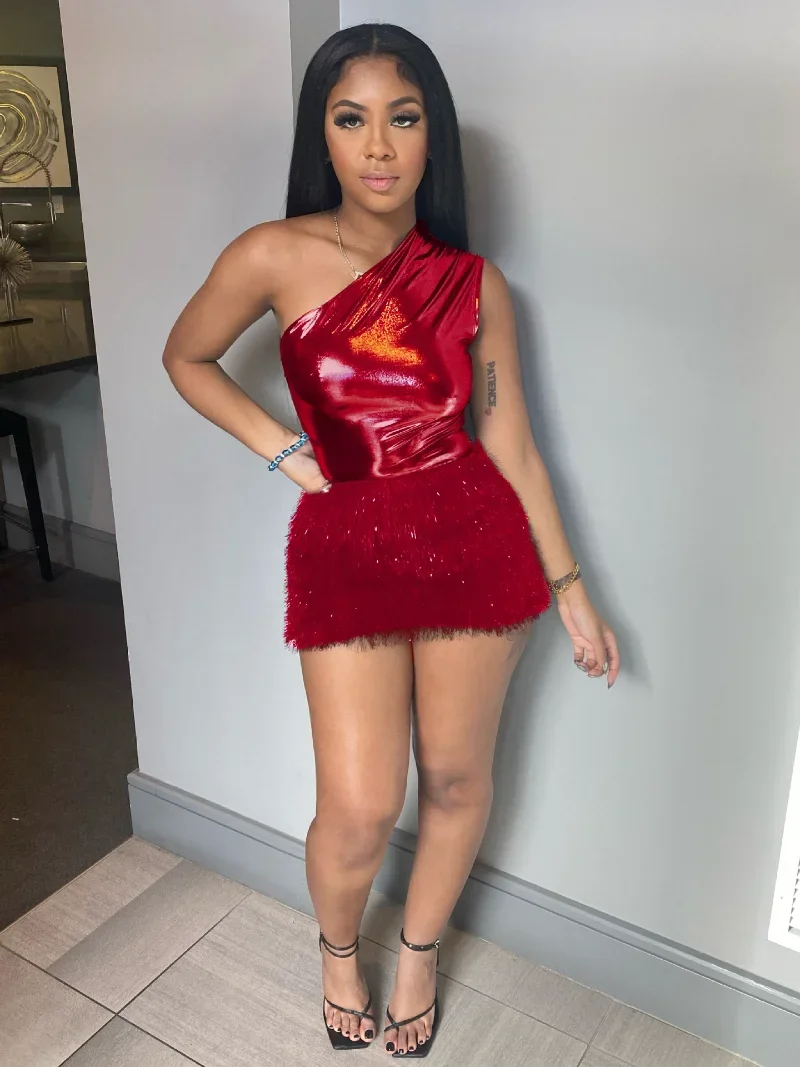 Женский Соблазнительный комплект KEXU из двух предметов одежда для ночного клуба