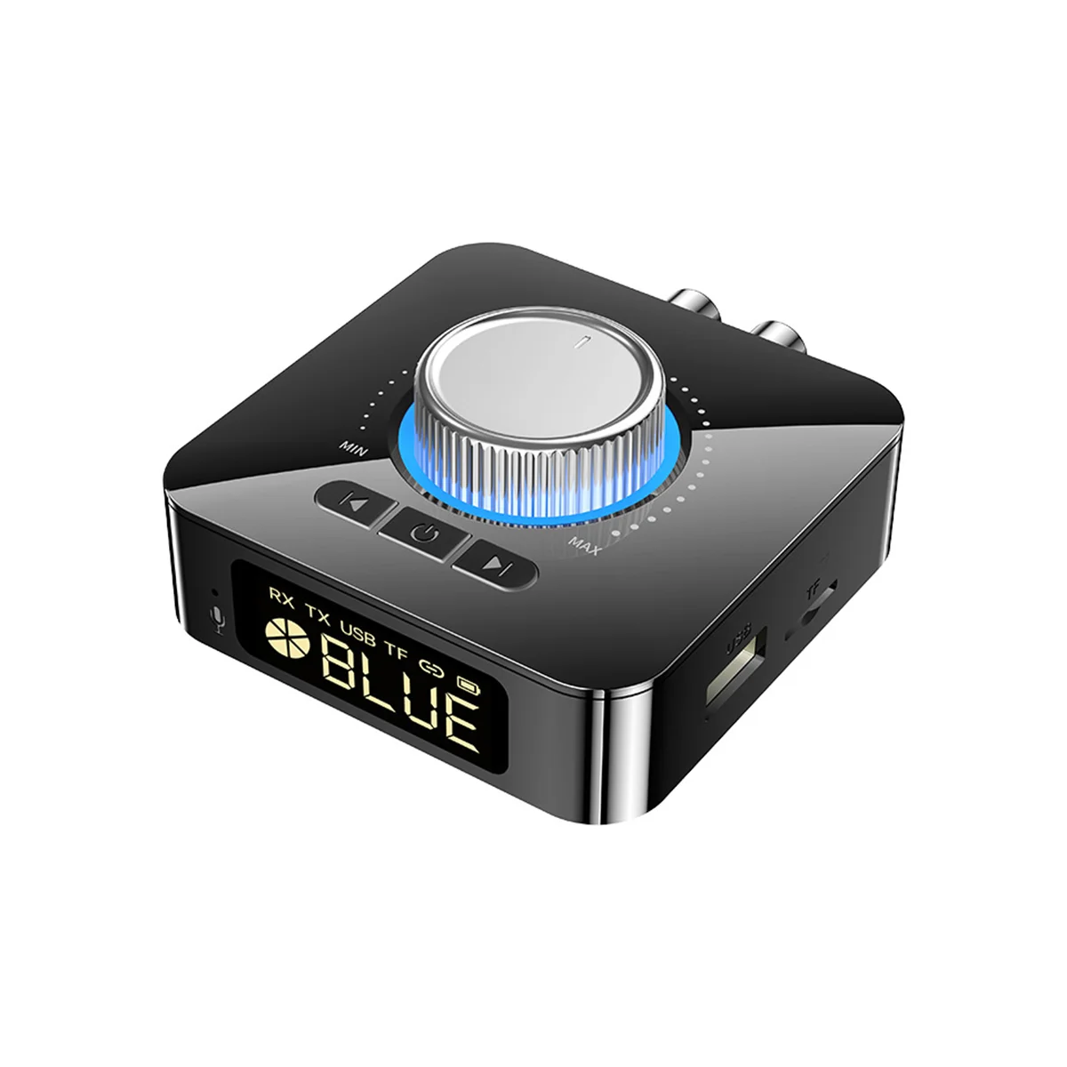 

LED Smart Digital Display Bluetooth Adapter Bluetooth 5.0 Audio Receiver Transmitter 2 In1 AUX Audio Adapter Converter
