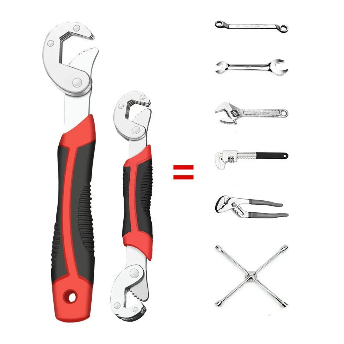 Универсальный набор гаечных ключей 9-32 мм многофункциональный регулируемый